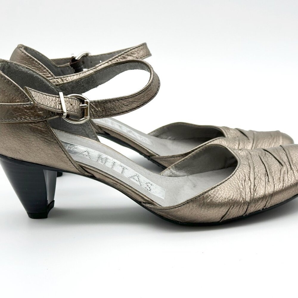 Hispanitas Metallic Bronze Pumps 7.5